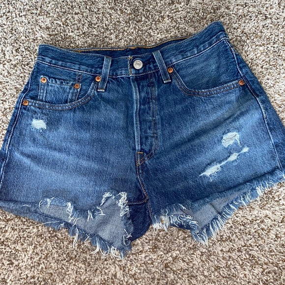 Levi’s distressed shorts. - Picture 1 of 3